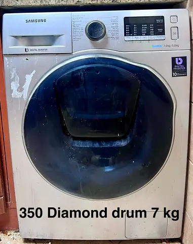 Samsung Front Load Washer 7kg — Diamond Drum