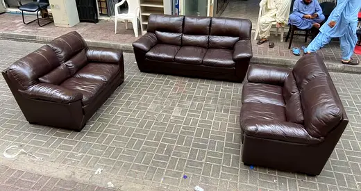 Sofa Leather 7 Seater