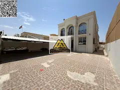 A high-end villa available for annual rent in a very prime location, directly next to a mosque in Al