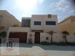 Luxury villa for sale in Al Rawda 1, opposite the mosque | 5 master bedrooms + swimming pool | A rar