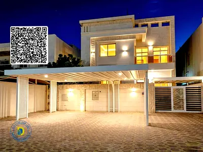 Luxury villa for rent in Al Yasmin, Ajman, with 5 bedrooms, at an excellent price and close to all services.
