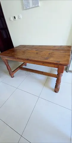 Solid WOOD Dining table rustic classy rustic style durable long lifespan