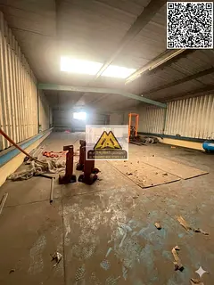 Large Warehouse | Mezzanine | 11 kW Electricity | Prime Location near Laki Roundabout, second plot f