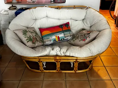 Bamboo sofa