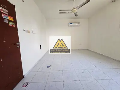Studio in Al Rawda 2, Ajman. Separate kitchen, prime location on Al Madinah Al Munawarah Street next to Layali Beirut, AED 18,000 per year in 4 paymen