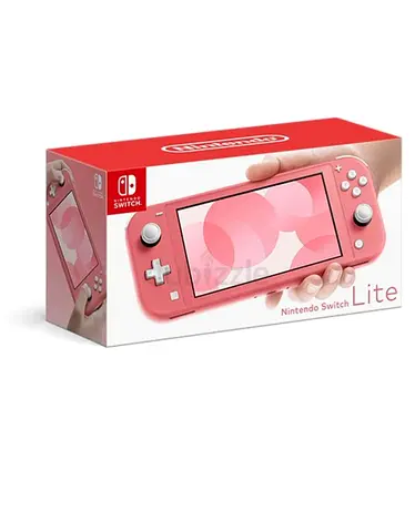 Coral Nintendo Switch Lite - barand used 1 week New, Box Included