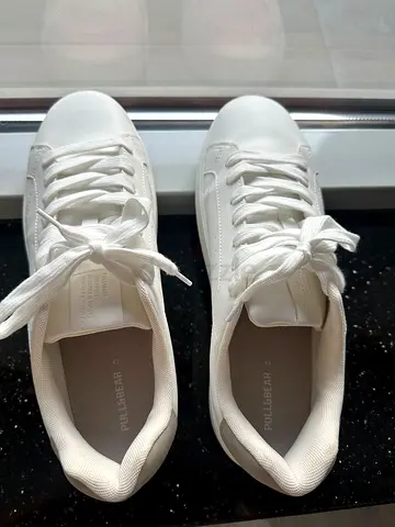 PullBear Minimalist White Sneakers