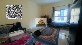 Three-bedroom apartment with a living room for rent in Al Khor Towers, Al Rashidiya 1, Ajman, with v