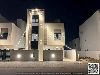 امتلك فيلا فاخرة 6 غرف مع روف | موقع استراتيجي ممتاز | شامل رسوم التسجيل والماء والكهرباء