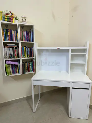 Study table with free 2 bookcase