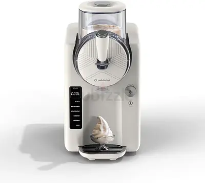 Nutricook Frost Ice Cream Maker – 2-in-1 Soft Serve  Slushie Machine with Built-In Compressor