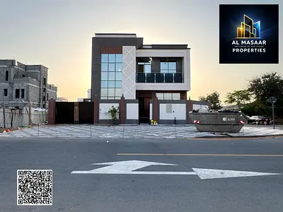 Corner villa facing a mosque and a main street, high-end finishing. Price includes transfer fees and air conditioning. Freehold ownership.