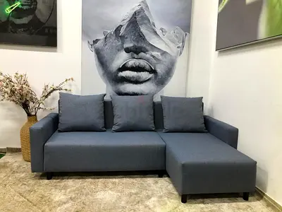 IKEA BRISSUND 3-seater Sofa bed with Chaise Lounge