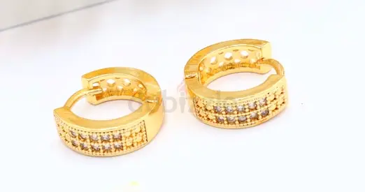 18k gold plated earring