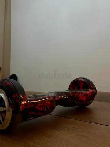 Red  Black Electric Hoverboard / Self-Balancing Scooter - Used