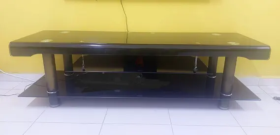 Furniture-Glass TV unit