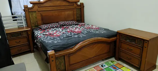 Full Room Furniture (Bed set + Wardrobe+ Dressing Table) for Sale