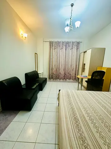 Fully Furnished Bedroom Available for Rent in Mankhool BurDubai Family building.