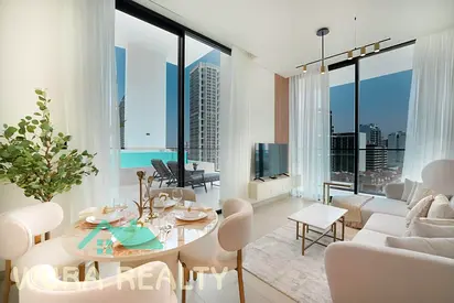 Skyline View 2BR | Large Terrace Pool | Furnished Apartment