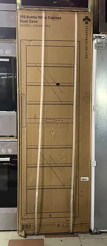 Brand new 193 bottles wine fridge dual zone black look