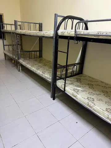 Ready to move Bed Space for Executive Men (Upper Bed) – AED 600 (4 Spaces Available)