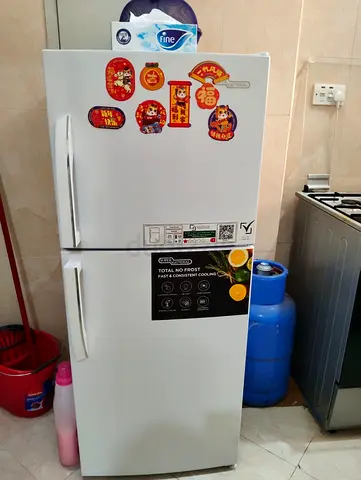 Used two-door refrigerator - good working condition