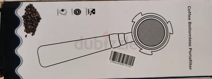 Bottomless Portafilter for Espresso Machine (Coffee Tamper Accessory)