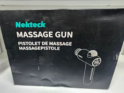 Nekteck Massage Gun - Lightly Used, Good Condition