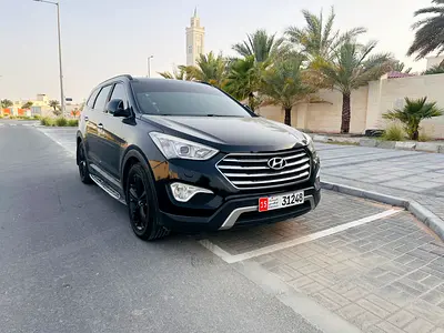 Hyundai Grand Santa  2016 Gcc very clean car  هيونداي جراند سنتافي 2016 خليجي بحالة ممتازه