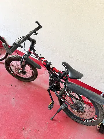Foldable mountain bike — used, good condition