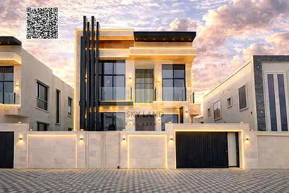 Receive your ready-to-move-in villa in the Al Amrah area of ​​Ajman - very spacious interiors and hotel-style finishes, all-inclusive price including