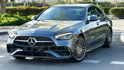 Mercedes-Benz C200 AMG ( DEALER WARRANTY 5 YEARS ) Premium GCC EQ Boost RWD  0 Km