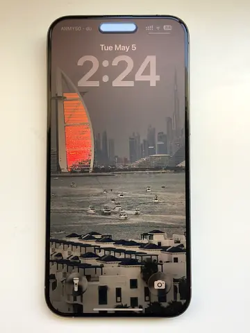 iPhone 15 Pro Max 1TB White Titanium (US Model) – New Battery – FaceTime