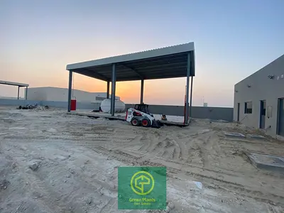 Al Layyan 20,000 sq. Ft brand new open yard, open shed with built-in office, and toilet
