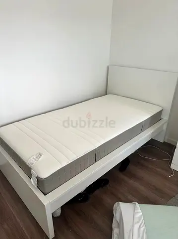 IKEA MALM Single Bed +  Mattress