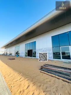 Prime 2,800 SQFT Showroom Warehouse | Jurf 3 Auto District | High Visibility | Ideal for Car