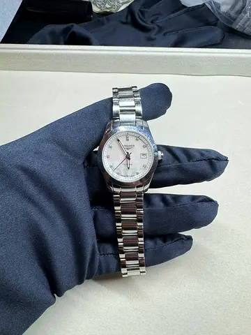 Longines Conquest Classic — Ladies Automatic with Diamonds