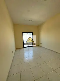 One Bedroom Apartment for Annual Rent in Al Nuaimiya 2 Ajman Balcony Closed Kitchen Central AC Ready