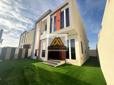 Villa for Sale in Al Helio 1 Ajman 4 Bedrooms Majlis 2 Living Rooms 3014 Sqft Plot Ready to Move In All Inclusive Utilities