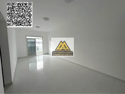 A premium 1-bedroom apartment with a living room for annual rent in Al Jurf 2 – Ajman. This is a second-tenant unit featuring a master bedroom, 2 bath