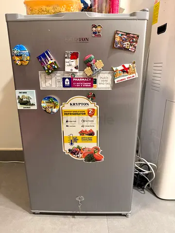 Compact single-door fridge in good working condition
