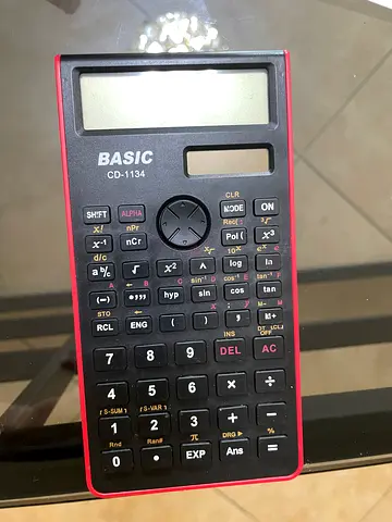 Basic CD-1134 Scientific Calculator - Good Condition