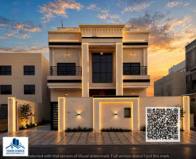 Luxury villa for sale in Al Helio 2, Ajman – an ideal opportunity for upscale living or a secure investment, in a tranquil location close to all essen