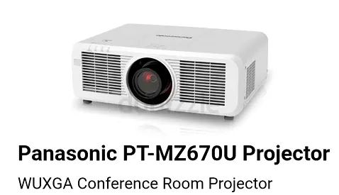 Panasonic PT-MZ670U WUXGA Laser Projector - Good Condition