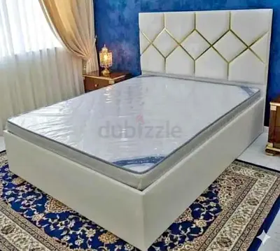 Family Bed with mattress king size 180x200cm.  Same day delivery available