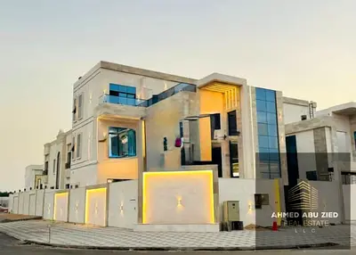 Four Luxury Villas for Sale – Al Helio 2, Ajman 6 bedroom including registration fees, electricity,water,Ac and furniture