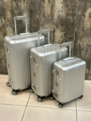 Rimowa aluminium luggage set