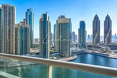 High Floor | Furnished 2BR | Marina Walk Access