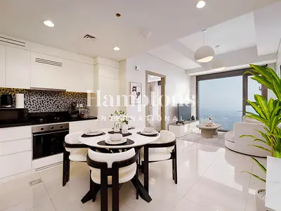 Exclusive l Top floor l Sea and Burj views