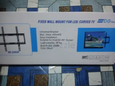 TV wall bracket brand new size upto 65 inch. Price 20 AED